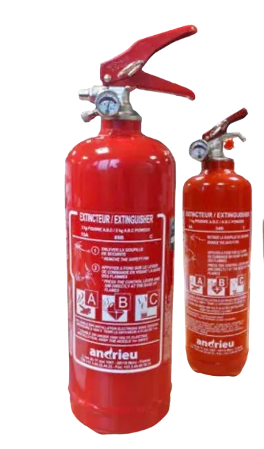 [CPP2KG] Extincteur Poudre ABC 2 kg PP