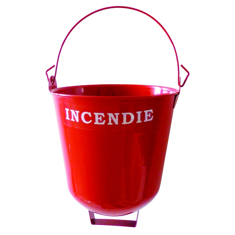 SEAU INCENDIE METALLIQUE