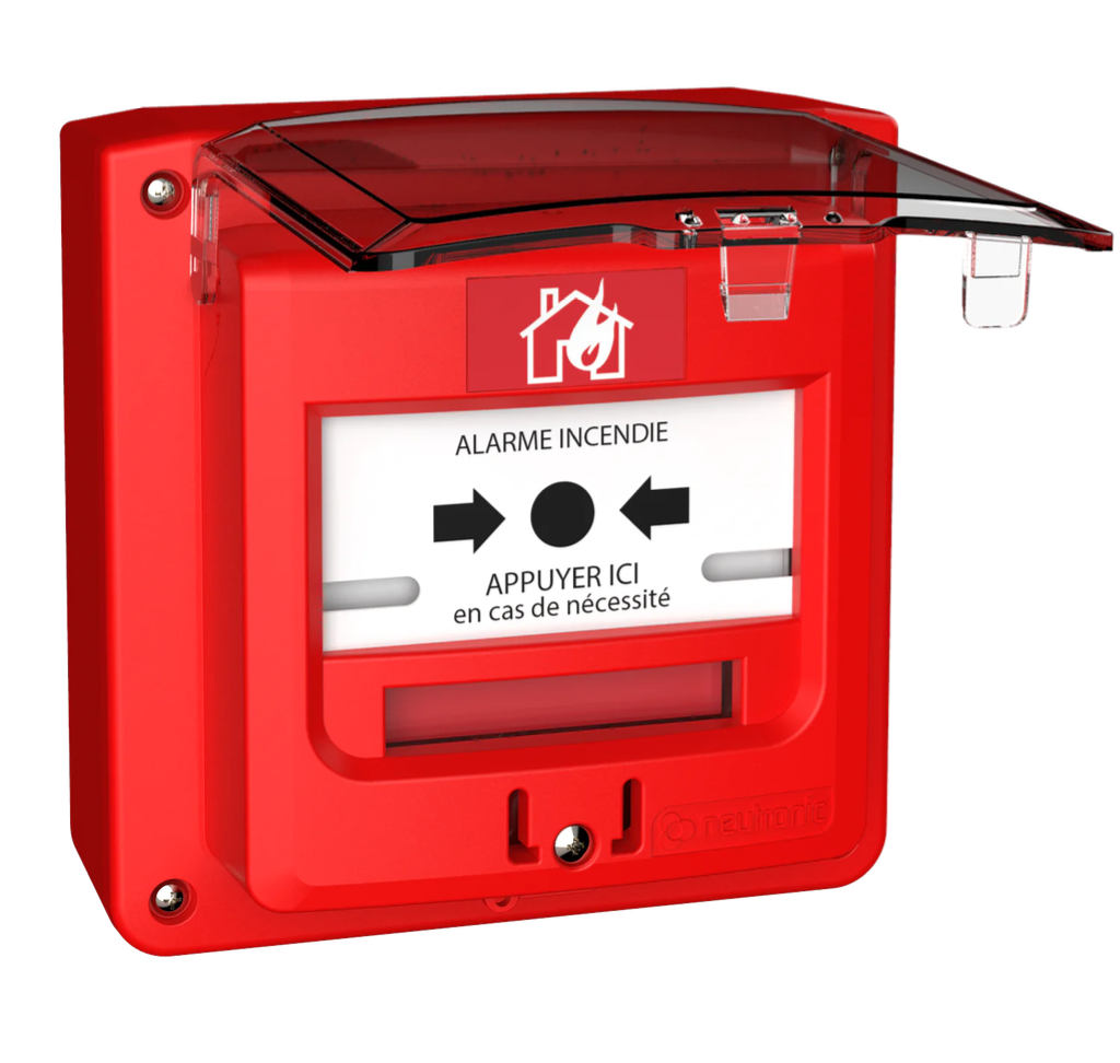[TX4DME] Déclencheur manuel à piles Radio Adressable étanche + capot