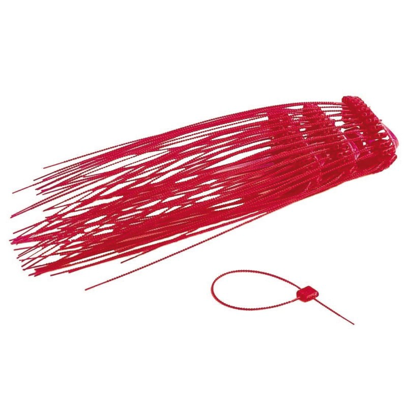 [FD6024J] Scellé plastique NF-EN3 - 10 Couronnes de 30 (Jaune)