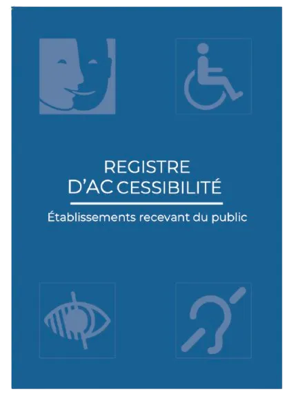 [REGACC] Registres d'accessibilité A4 - 30 pages