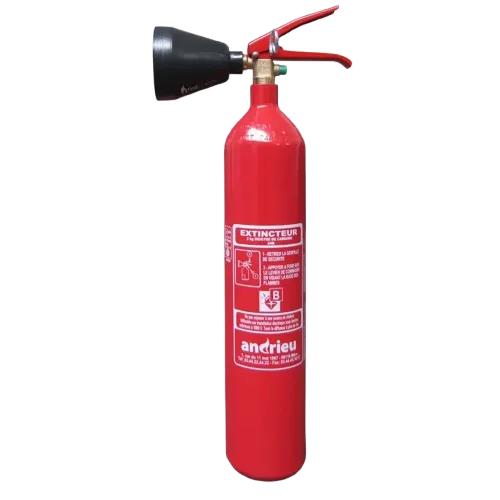 Extincteur CO2 2 kg acier NF-EN3